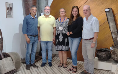 UDELAR e UFSM em visita ao Museu de Vale Vêneto