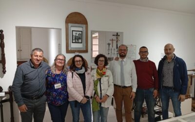 Comitiva italiana visita o Museu de Vale Vêneto