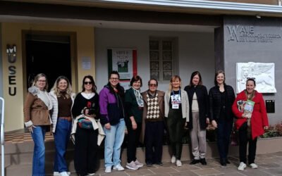 Delegação italiana visita Vale Vêneto para produzir documentário sobre a imigração italiana no RS